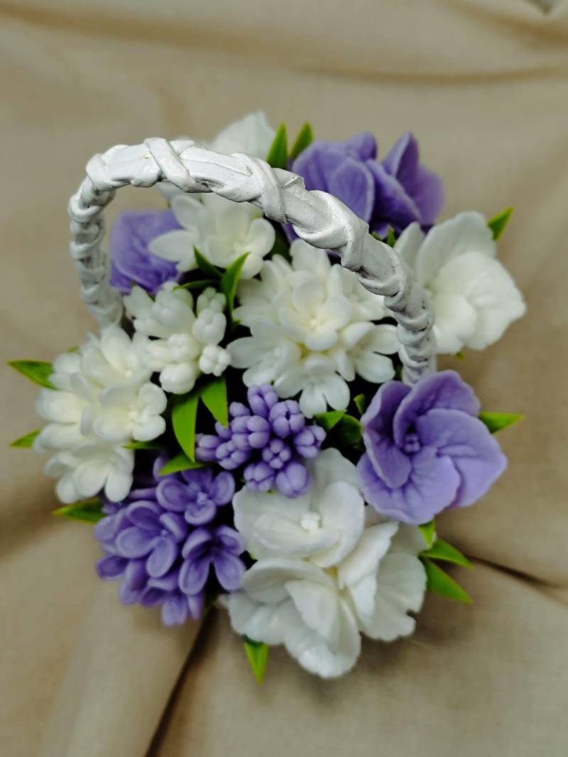Spring Flower Soap Bouquet | Handmade Gift Floral Decor Hydrangea & Lilac Lunawelt Studio Spring Flower Soap Bouquet | Handmade Gift Floral Decor Hydrangea & Lilac Lunawelt Studio von Etsy - LunaWeltStudio