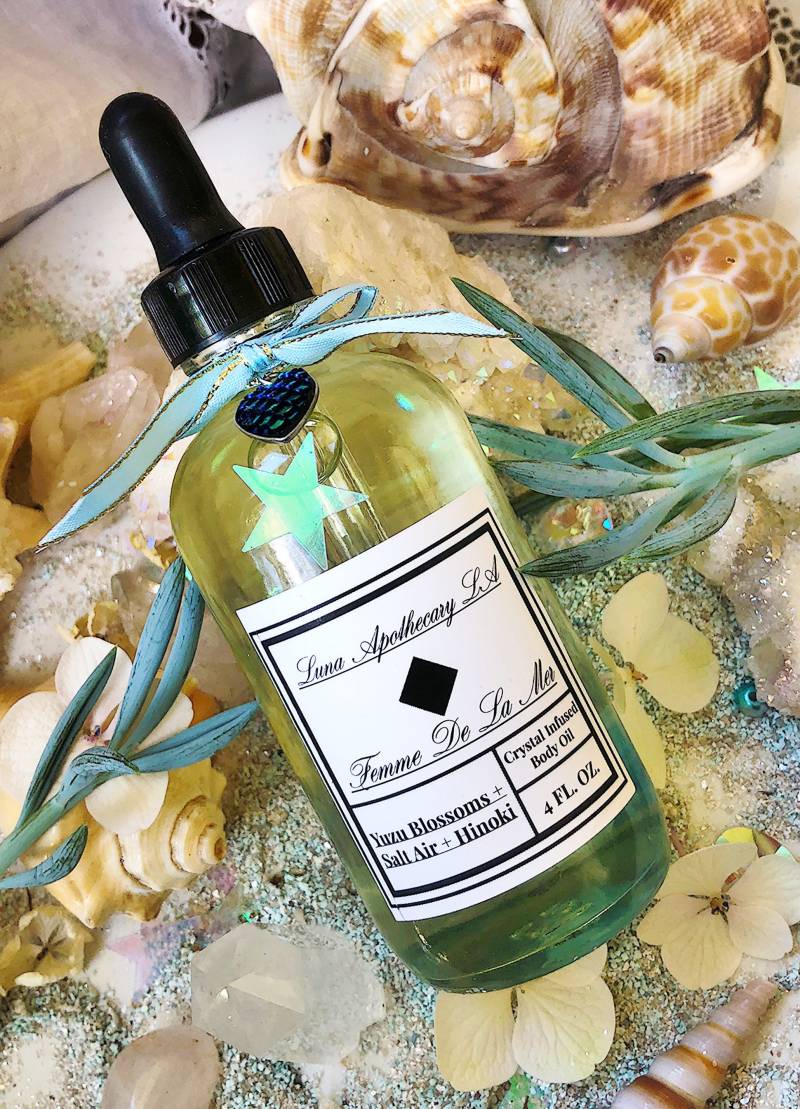 Femme De La Mer ~ Körperöl, Haaröl, Badeöl, Massageöl, Parfümöl, Kristallöl, Handgemachte Hautpflege, Selbstpflege, Salbungsöl von Etsy - Lunaapothecaryla