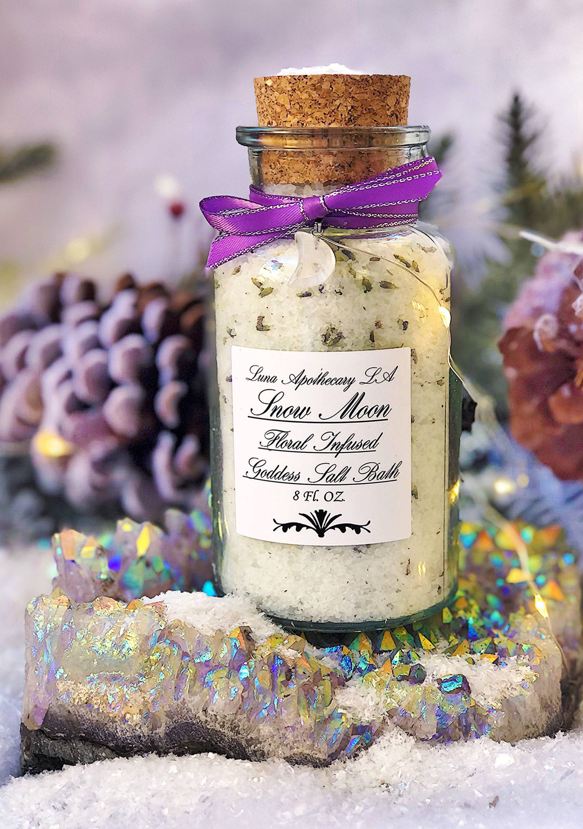 Schnee Mond ~ Lavendel Badesalz, Göttin Bad, Salk Soak, Handgefertigtes Badesalz, Spa Geschenke, Hautpflege Geschenke, Geschenk Für Sie Schnee Mond ~ Lavendel Badesalz, Göttin Bad, Salk Soak, Handgefertigtes Badesalz, Spa Geschenke, Hautpflege Geschenke, Geschenk Für Sie von Etsy - Lunaapothecaryla