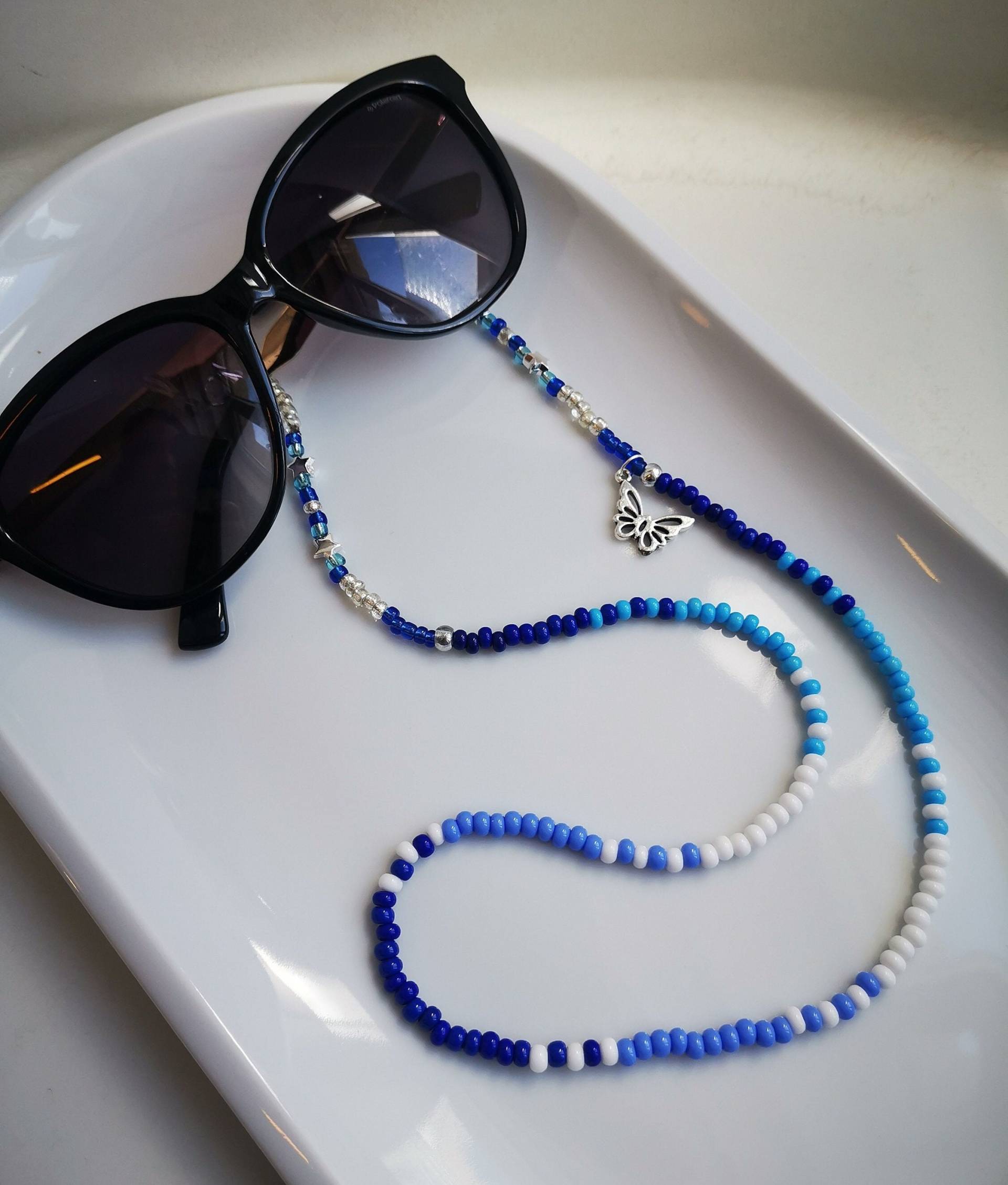 Eyeglasses Chain/ Sunglasses Necklace Eyeglasses Chain/ Sunglasses Necklace von Etsy - Lunagloss