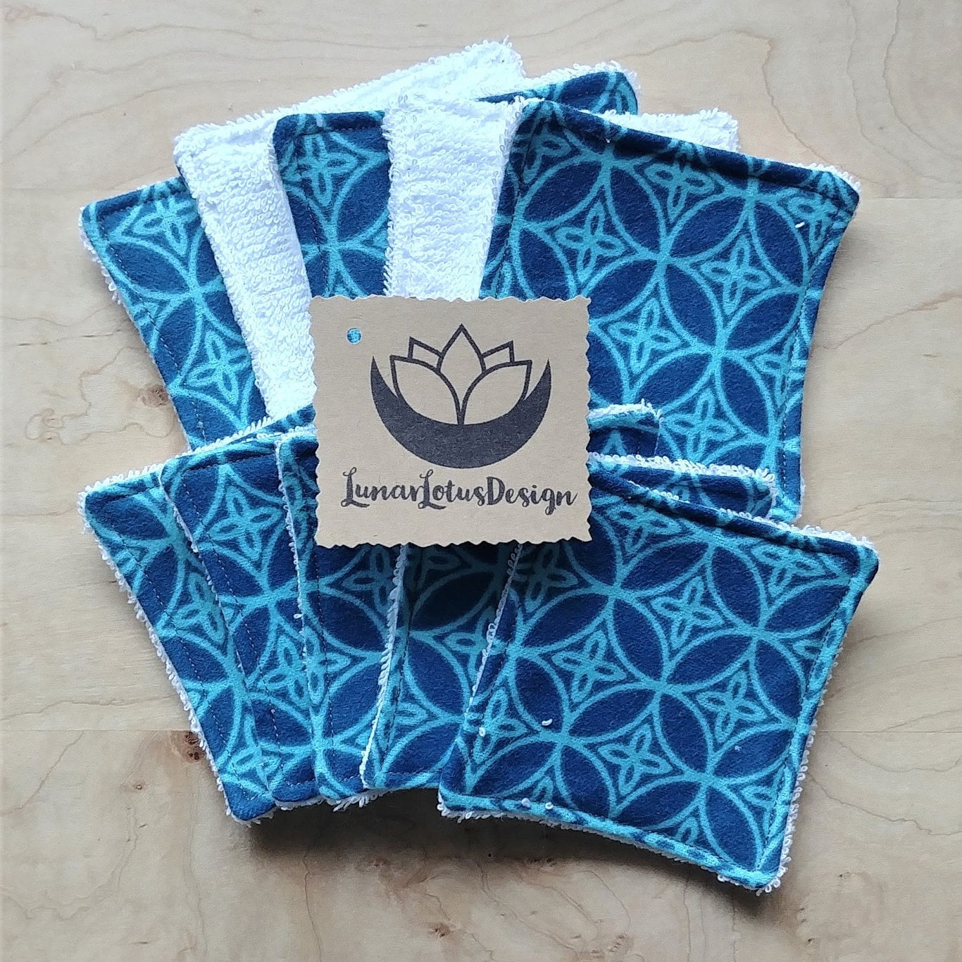 Wiederverwendbare Makeup Entferner Pads Mit Optionaler Netztasche, Waschbare Remover Pads, Zero Waste By Lunarlotusdesign Auf Etsy von Etsy - LunarLotusDesign