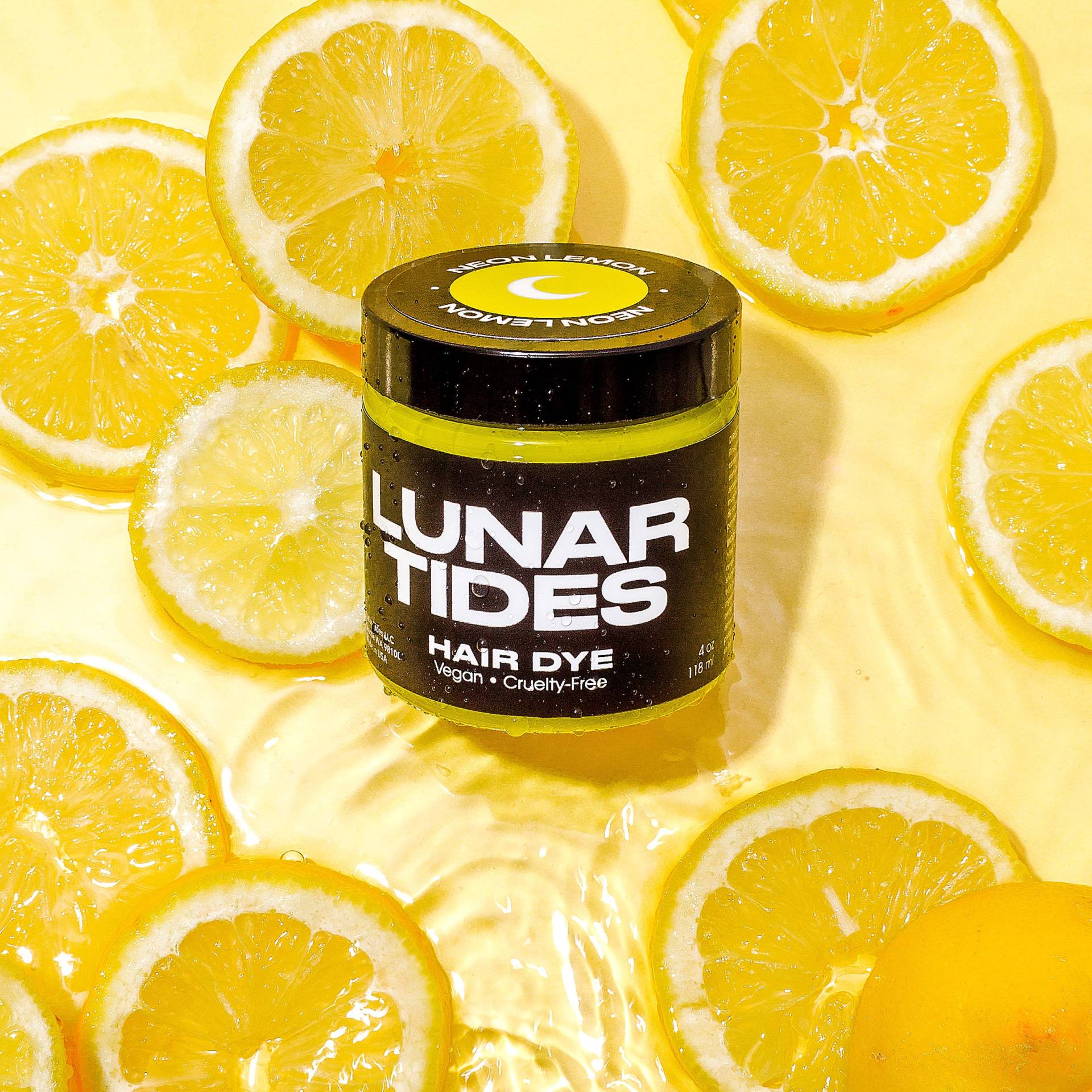 Neon Lemon Haarfarbe von Etsy - LunarTidesHair