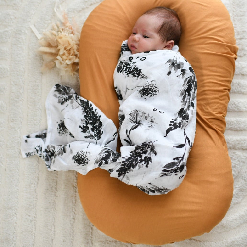 Erbe Blooms Bambus Muslin Swaddle Wrap Einfarbig Erbe Blooms Bambus Muslin Swaddle Wrap Einfarbig von Etsy - LunasTreasuresOZ