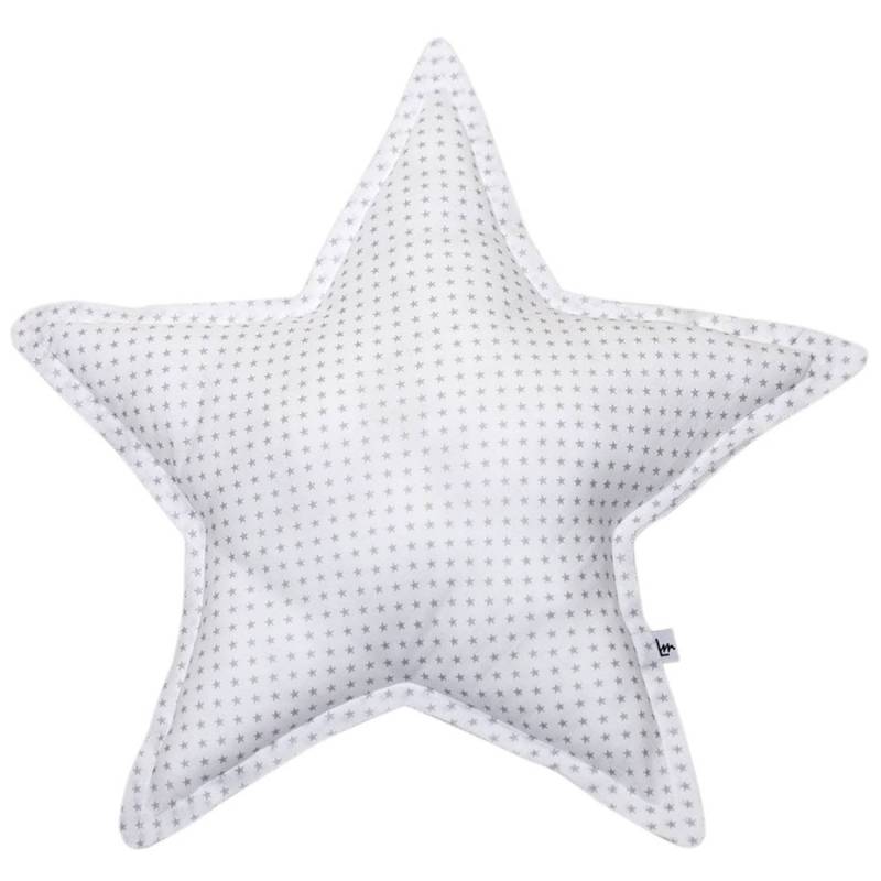 Sternkissen, Muster Stern Silber, 35x35cm Sternkissen, Muster Stern Silber, 35x35cm von Etsy - LundiMardiConfection