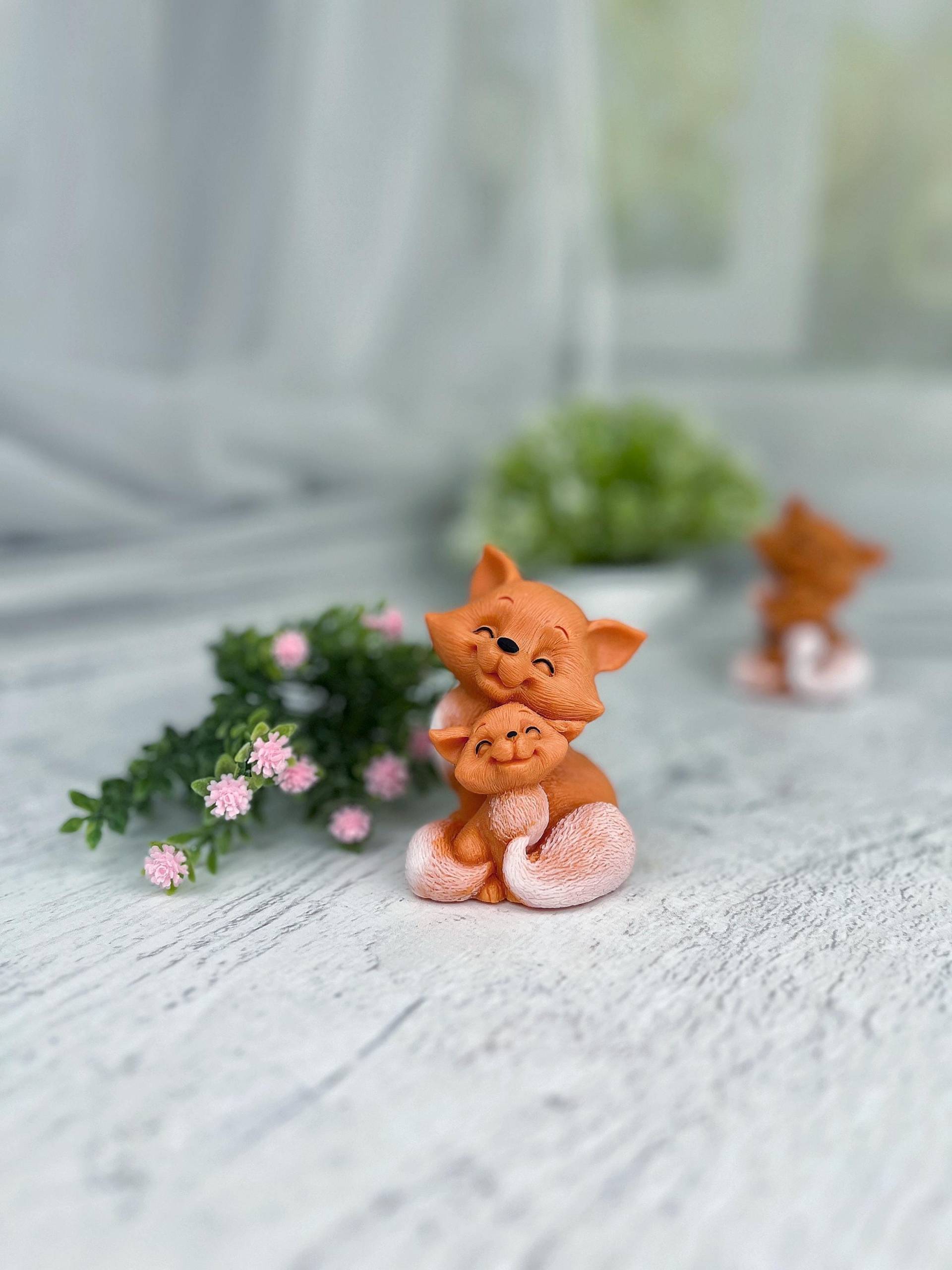 Fuchsseife | Geschenk Für Mama Seife Mit Fuchs Handgemachte Dekoidee Zur Geburt Muttertag von Etsy - Luntibubble