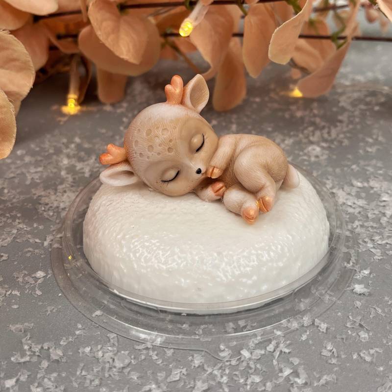 Handmade Soap | Handgemachte Seife Rehkitz Geschenkidee Gästgeschenk Weihnachtsdeko Weihnachtsgeschenk Adventskalender von Etsy - Luntibubble