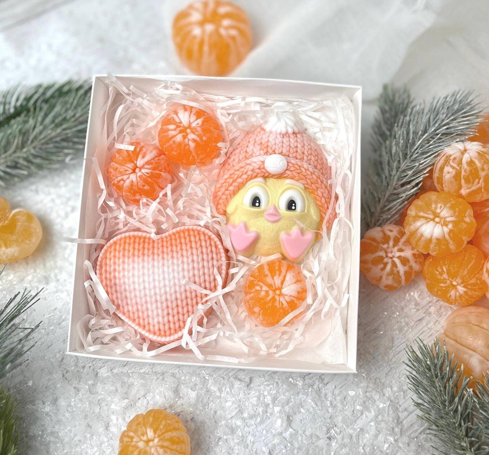 Weihnachtsgeschenk Mandarinen | Seife Für Kinder Geschenk Geschenkidee Weihnachtsgeschenke Adventskalender Winterdeko von Etsy - Luntibubble