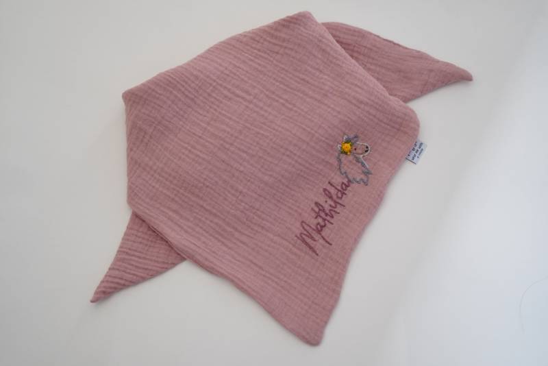 Personalisiertes Musselintuch Für Kinder - Handbestickt von Etsy - LusbuebundLusmaidle