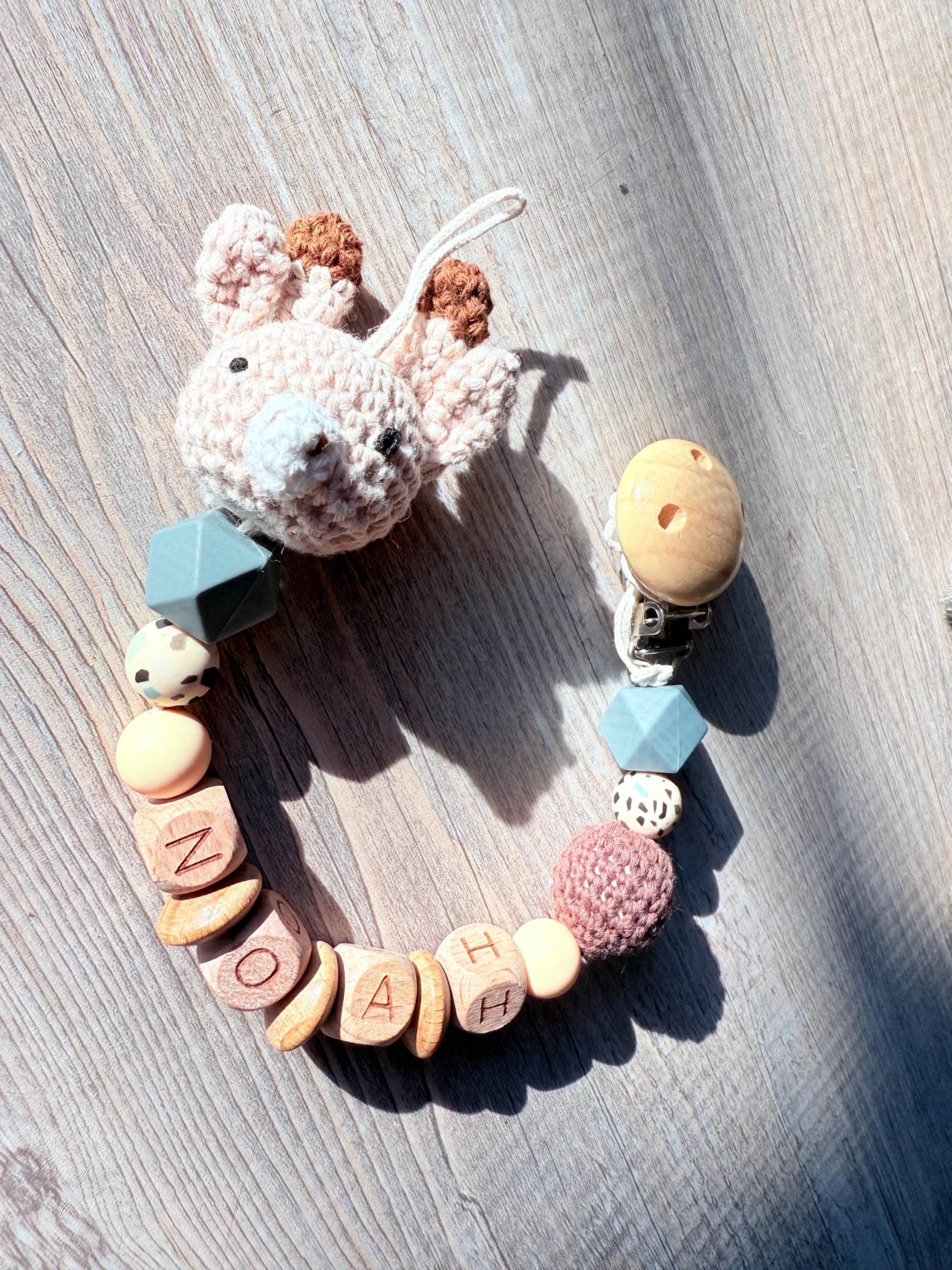 Schnullerkette Mit Name Personalisierbar Schnullerkette Mit Name Personalisierbar von Etsy - Lusiletts