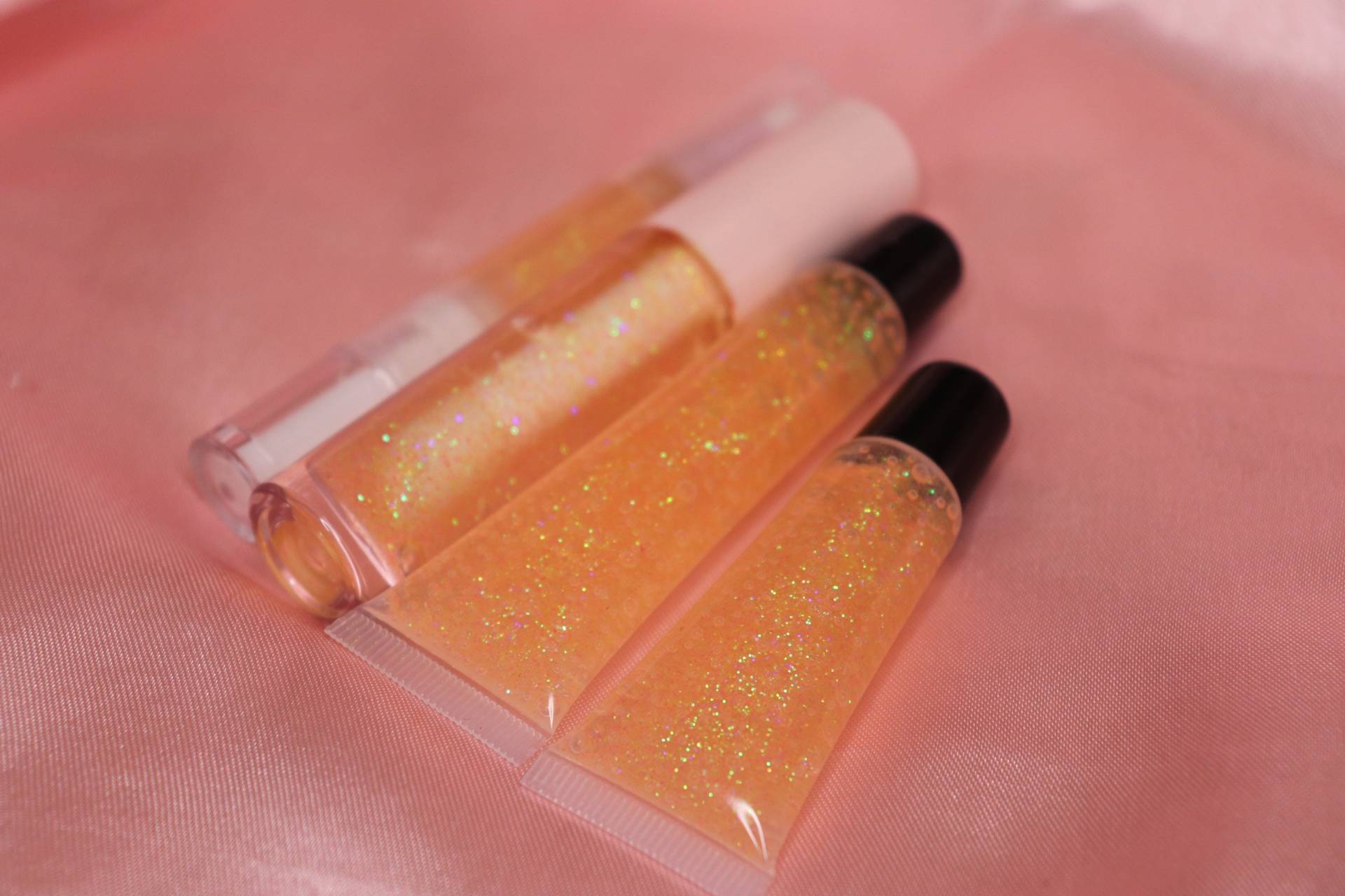 Pfirsich-Eistee - Grün-Blauer Glitzer Glanz von Etsy - LutzCosmetics