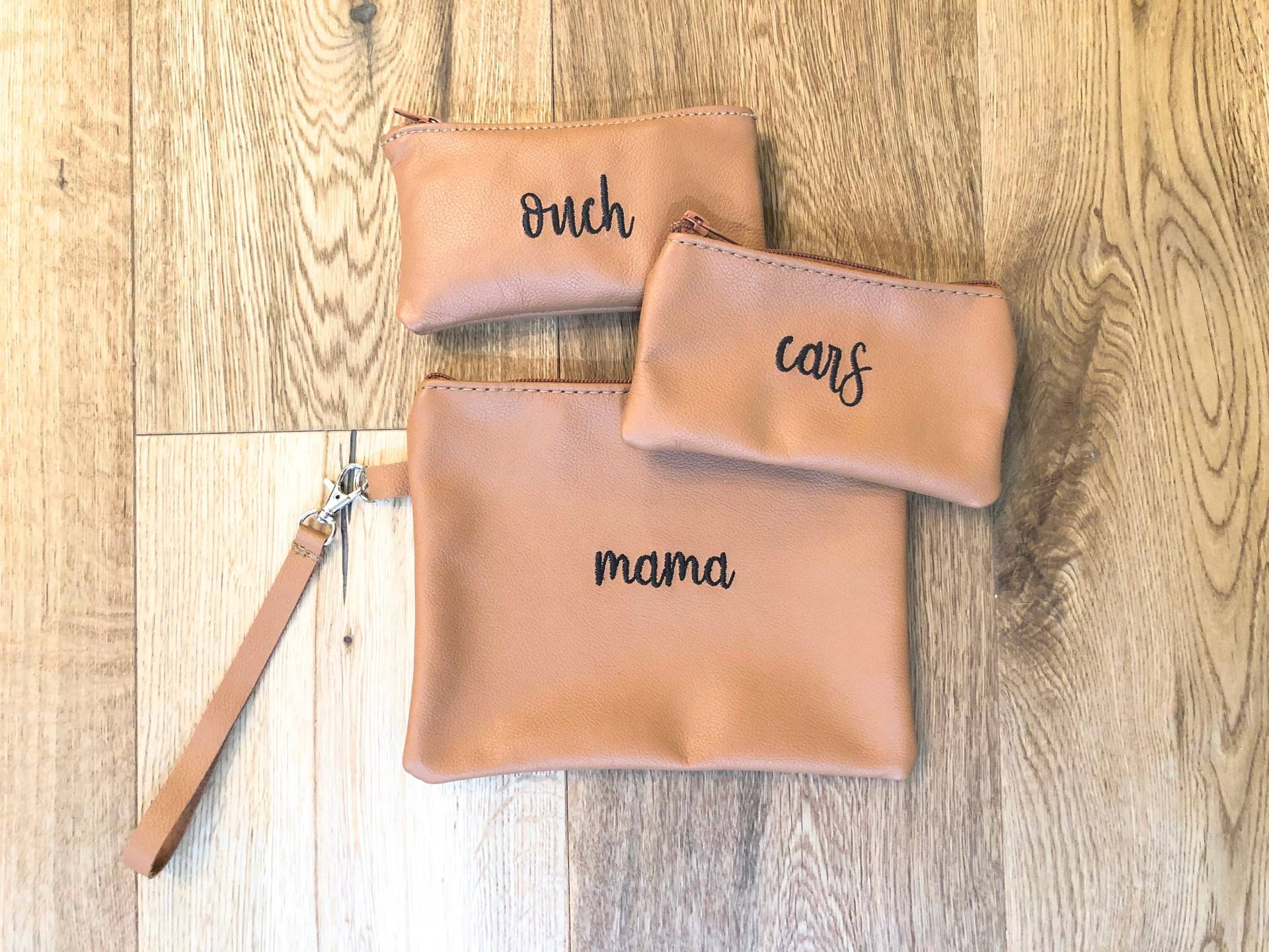 Reißverschlusstaschen von Etsy - LuxandLeather