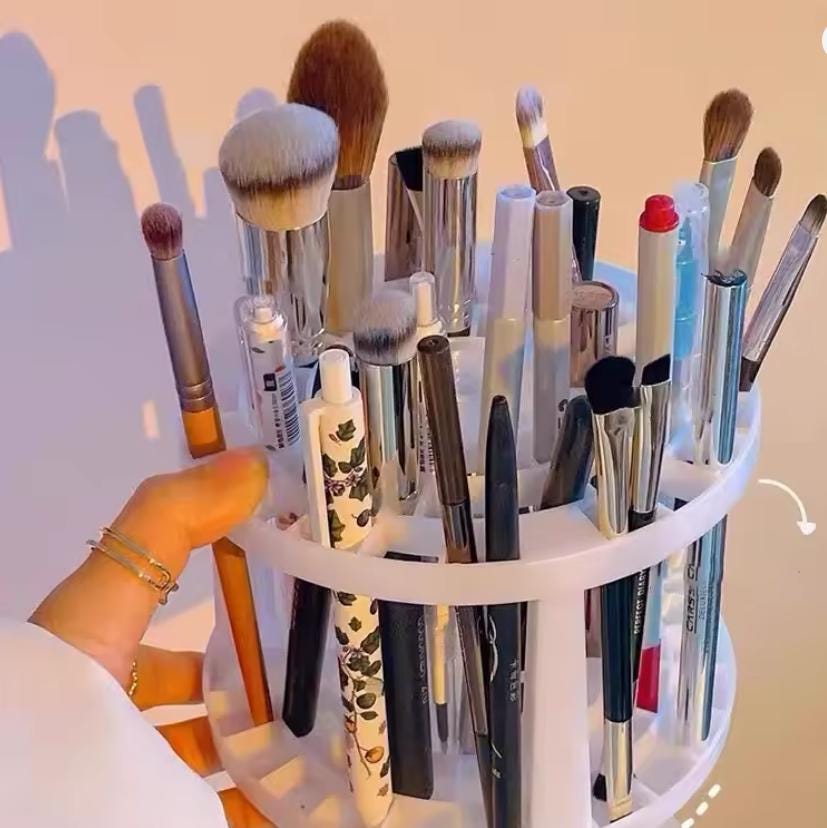 Make-Up Pinsel Aufbewahrungsbox |Kosmetik-Organizer Mit Großer Kapazität | Schreibtisch Halter Multifunktions-Vanity-Aufbewahrung Geschenk Für Sie von Etsy - LuxuryandPlayful