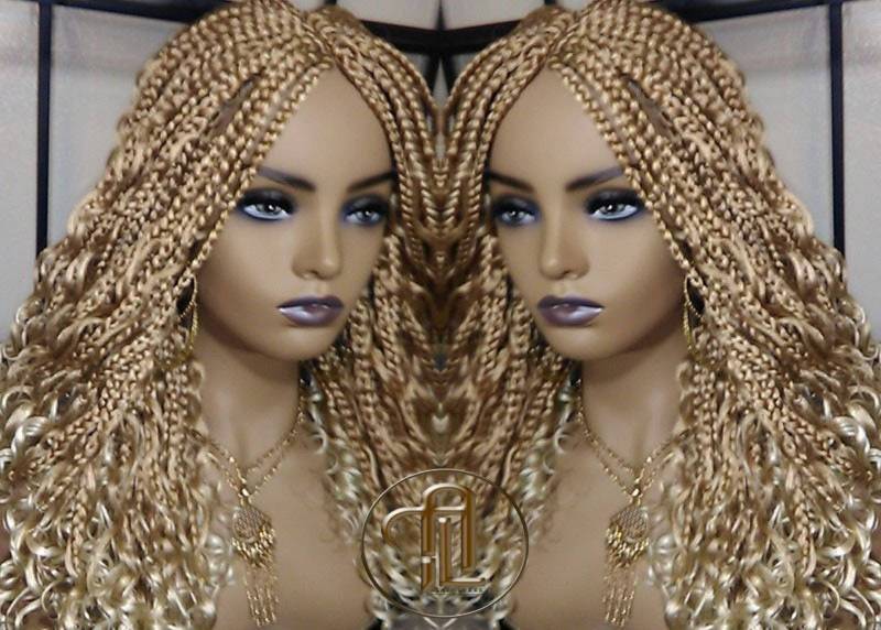 Box Borte Boho Short Curly Wig 14' in Blond 27 613 Mix Ombre Balayage Honig Platin Perücke Für Schwarz Weiß Frauen Alopezie von Etsy - LuxxxStyleBoutique