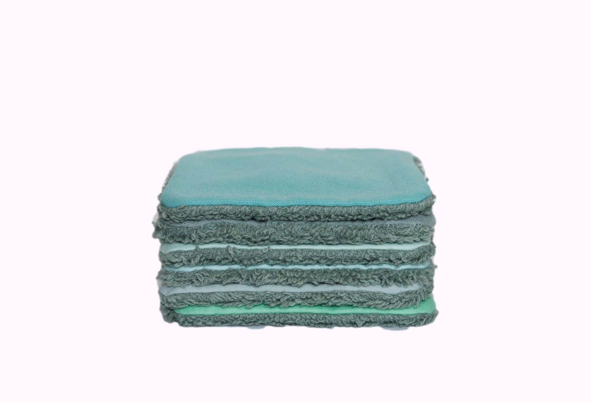 Lot Von 6 Waschbaren Tüchern in Bio-Schwamm, Tüchern, Waschbarer Baumwolle, Make-Up-Entferner Wiederverwendbar, 100% Bio von Etsy - LydhOr