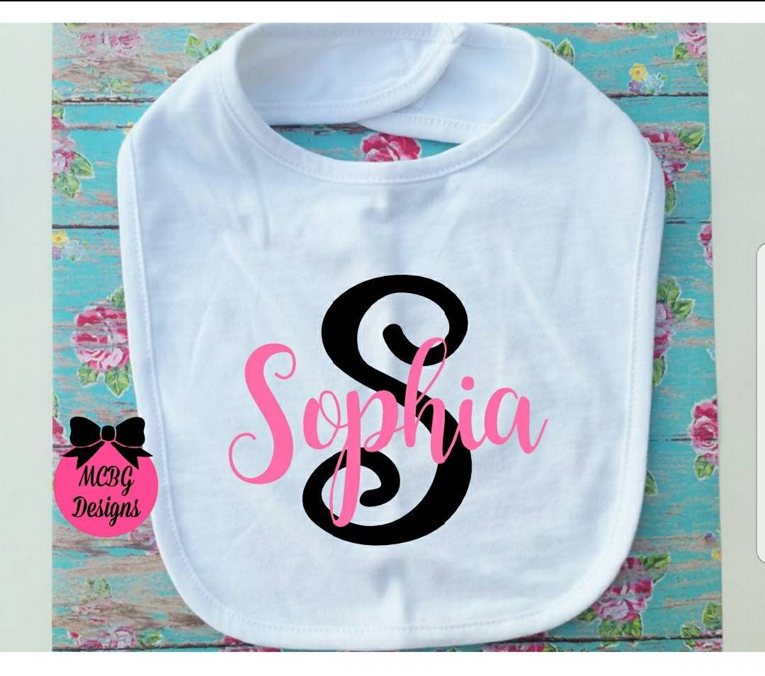 Personalisiertes Babylätzchenneugeborenen Baby-Geschenkebaby-Dusche-Geschenkebabys Erster Geburtstag von Etsy - MCBGDesigns