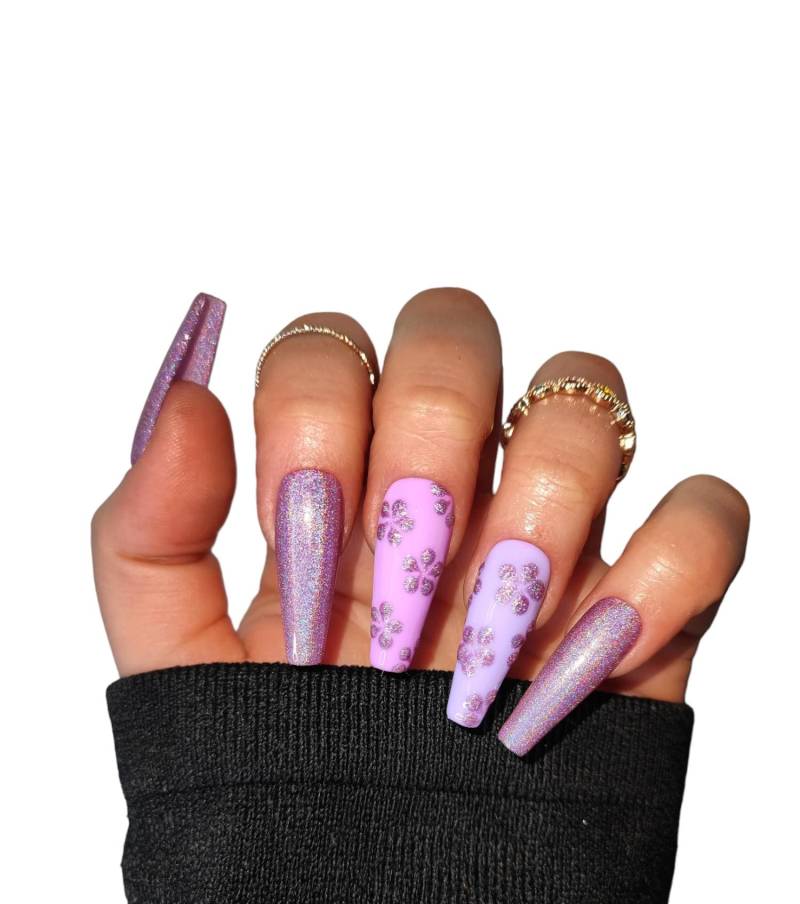 Lila Spring von Etsy - MEVANAILS