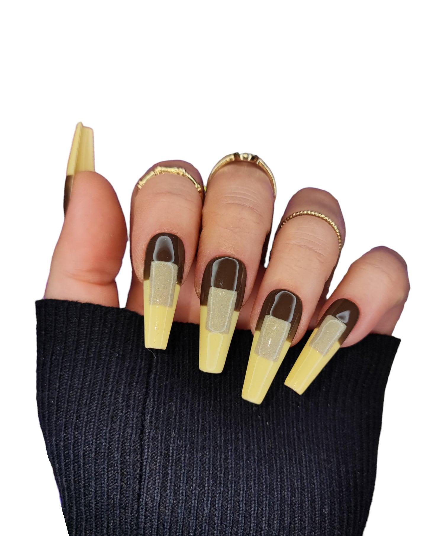 Press On Nails Yellow Beauty Press On Nails Yellow Beauty von Etsy - MEVANAILS