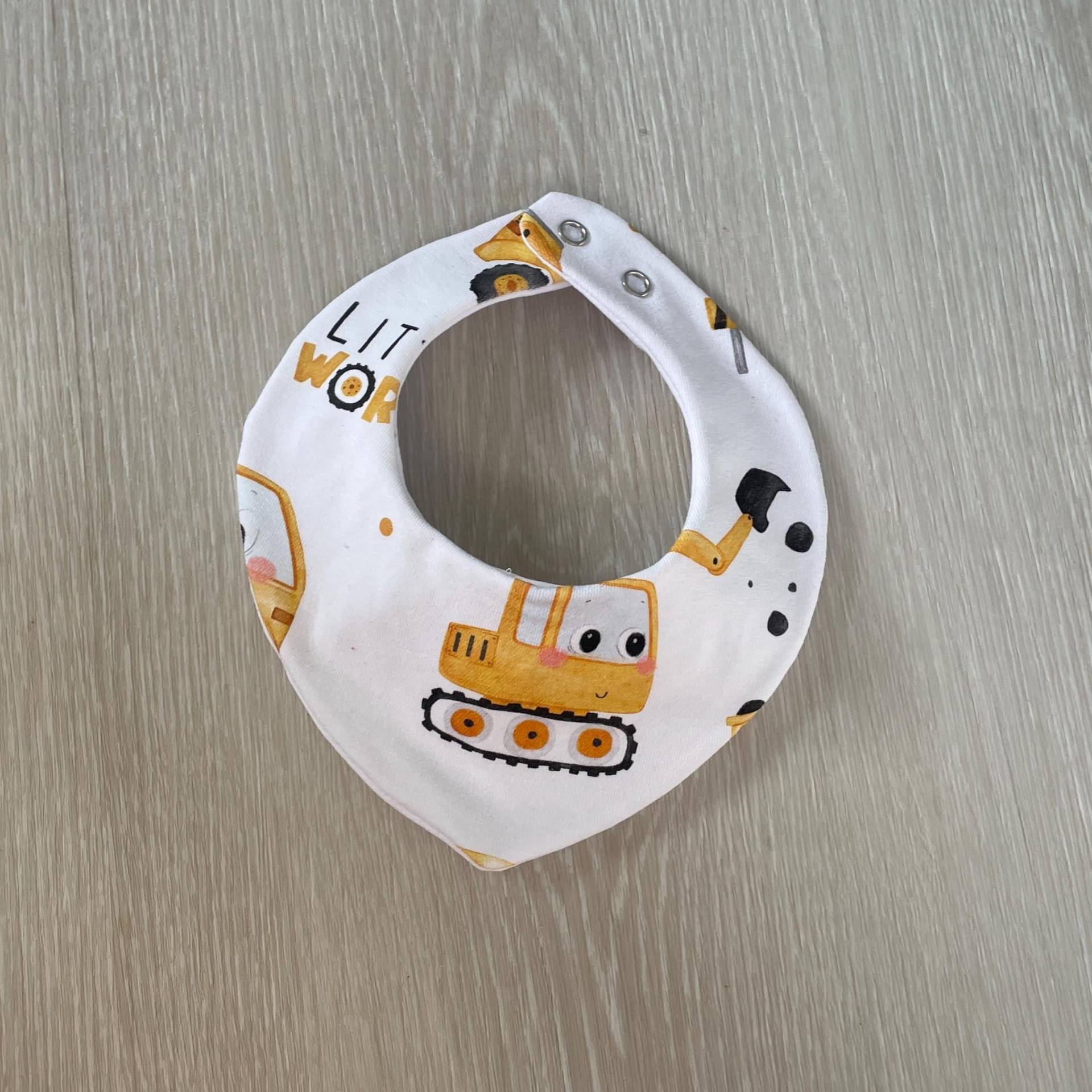 Baby Kleinkinder Spucktuch Lätzchen Halstuch Little Worker/ Baustellenfahrzeuge Baby Kleinkinder Spucktuch Lätzchen Halstuch Little Worker/ Baustellenfahrzeuge von Etsy - MJsMiniMode