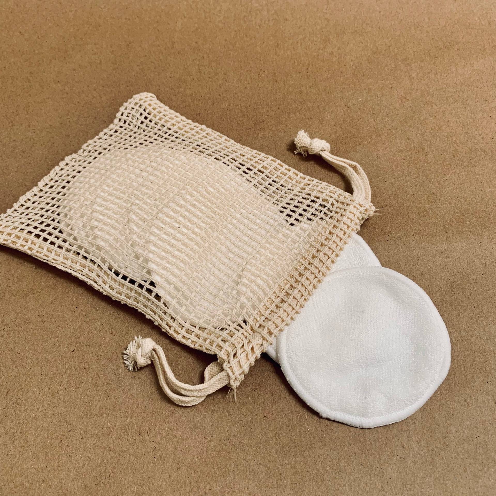 10 Wiederverwendbare Bambusrunden | 100% Bambus, Zero Waste Makeup Entferner Pads Mit Mesh-Wäschewaschbeutel Scrubbies Nachhaltiges Geschenk Für Sie von Etsy - MOOGIK