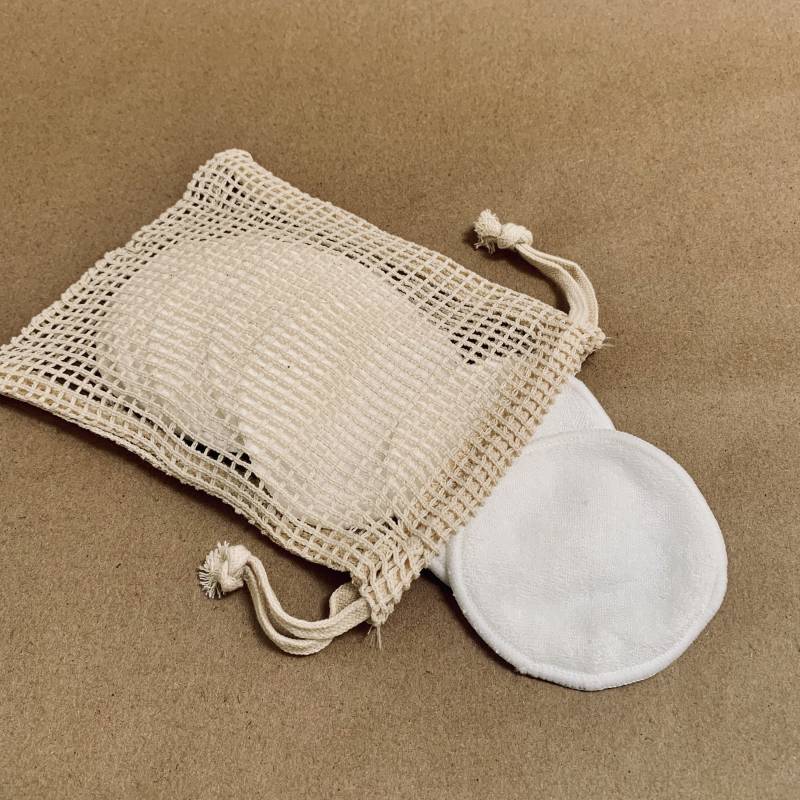 10 Wiederverwendbare Bambusrunden | 100% Bambus, Zero Waste Makeup Entferner Pads Mit Mesh-Wäschewaschbeutel Scrubbies Nachhaltiges Geschenk Für Sie von Etsy - MOOGIK