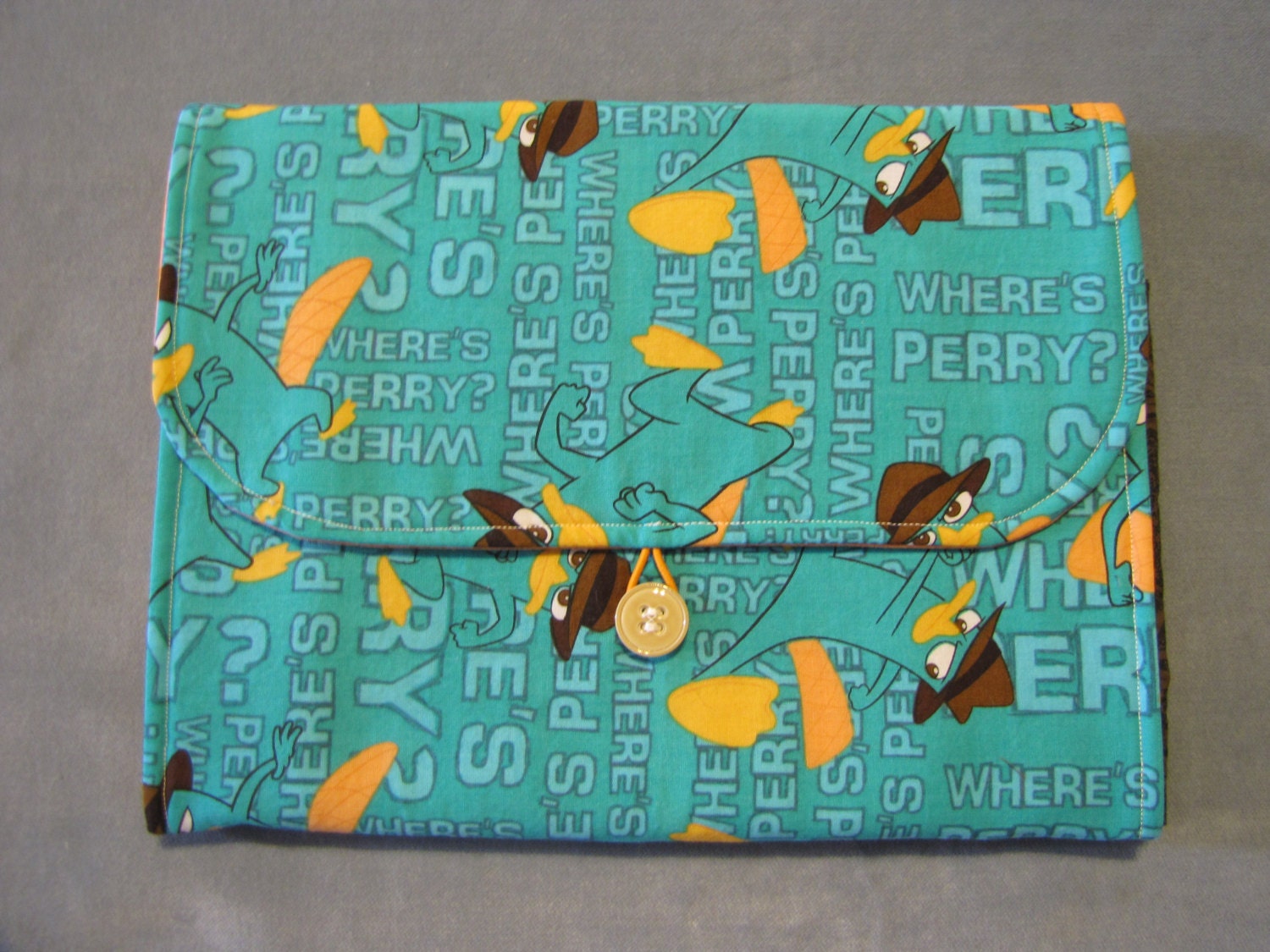 Wo Ist Perry Wickelmatte - Als Clutch Zu Verwenden von Etsy - MTQuiltedTreasures