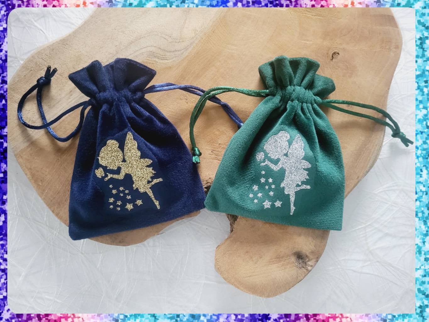 Samtbeutel Geschenkbeutel Säckchen Zahnfee von Etsy - MaMiasKreativzauber