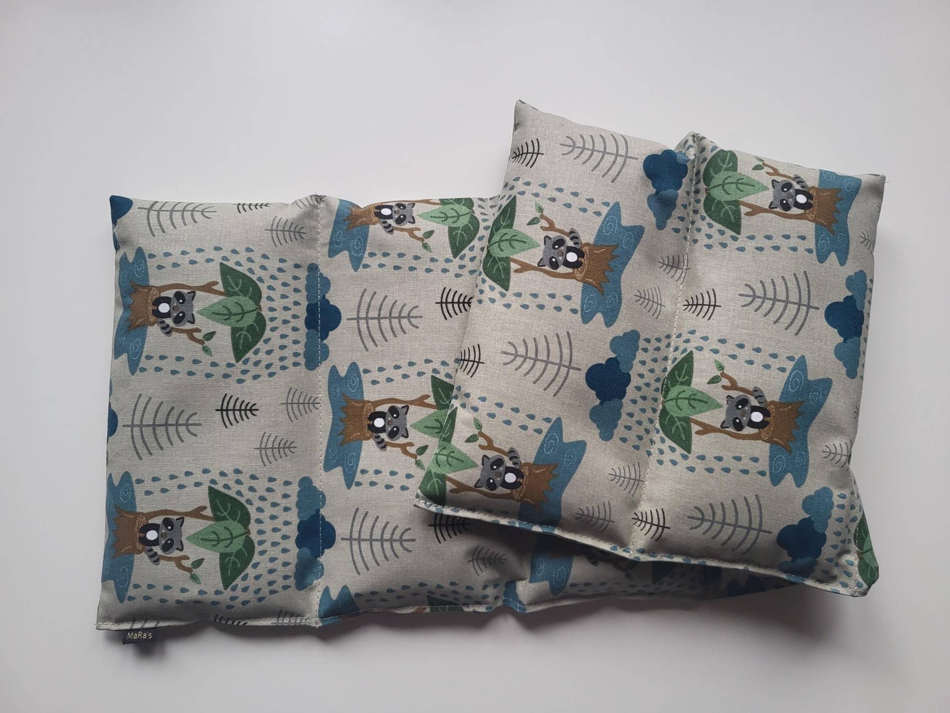 Bio-Dinkelkissen Wärmekissen Körnerkissen Nackenkissen Waschbären Bio-Dinkelkissen Wärmekissen Körnerkissen Nackenkissen Waschbären von Etsy - MaRasStube