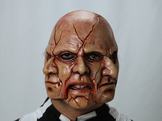 Abnormal - 3-Gesichter Maske von Etsy - MadMonsterMasks
