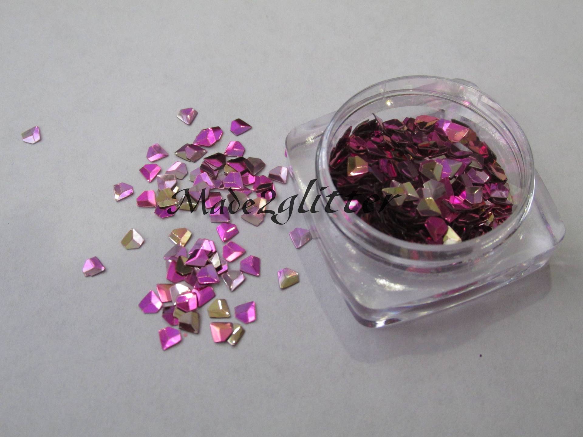 3D-Juwel-Form-Glitter Für Nagelkunstdekorationen, Gesichtsmalerei, Basteln Und Mehr von Etsy - Made2GlitterCookie
