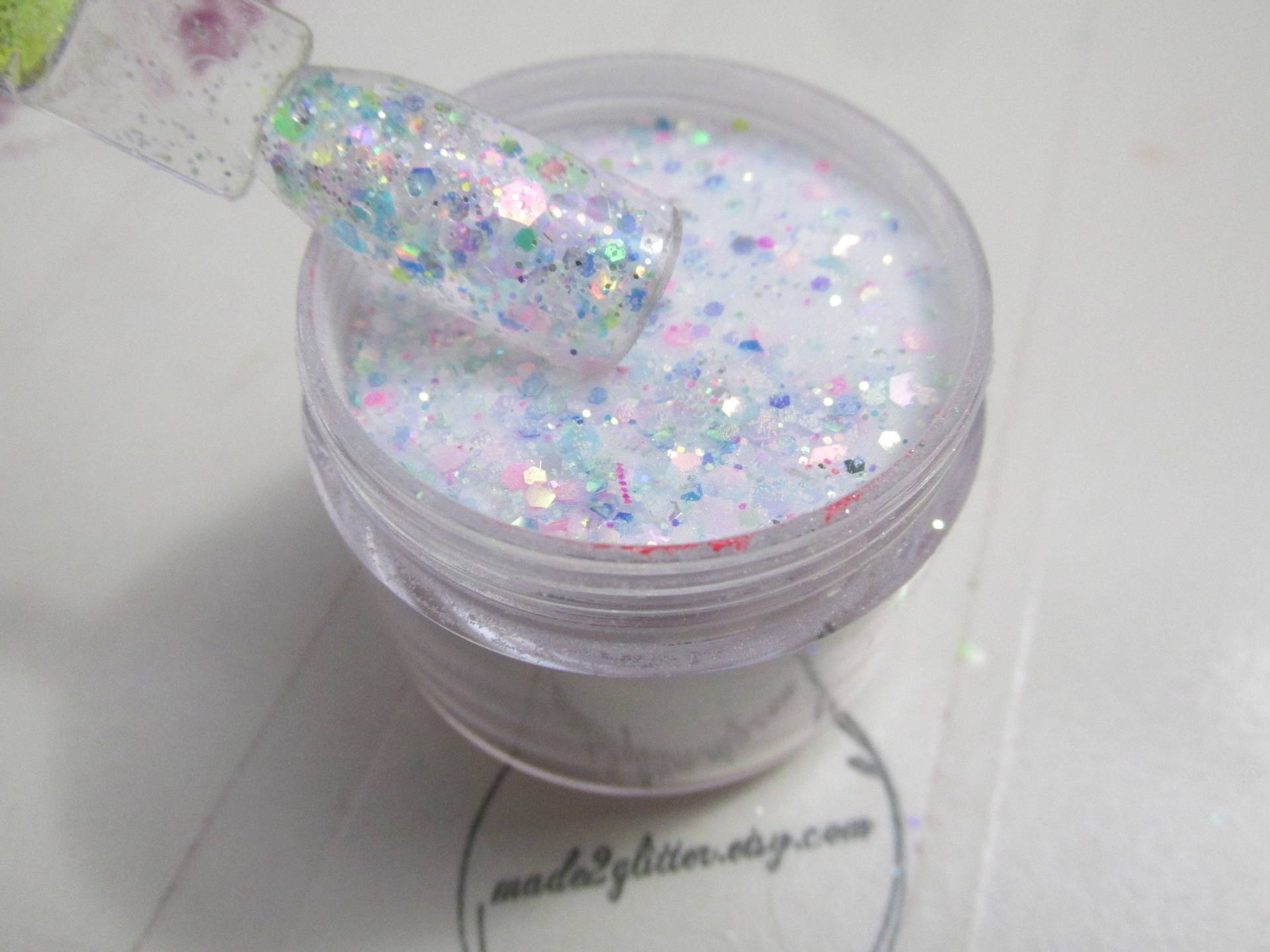 Cake Pop Glitter Acryl Mischt Sich Für Die Nailart-Bildhauerei Nägel von Etsy - Made2GlitterCookie