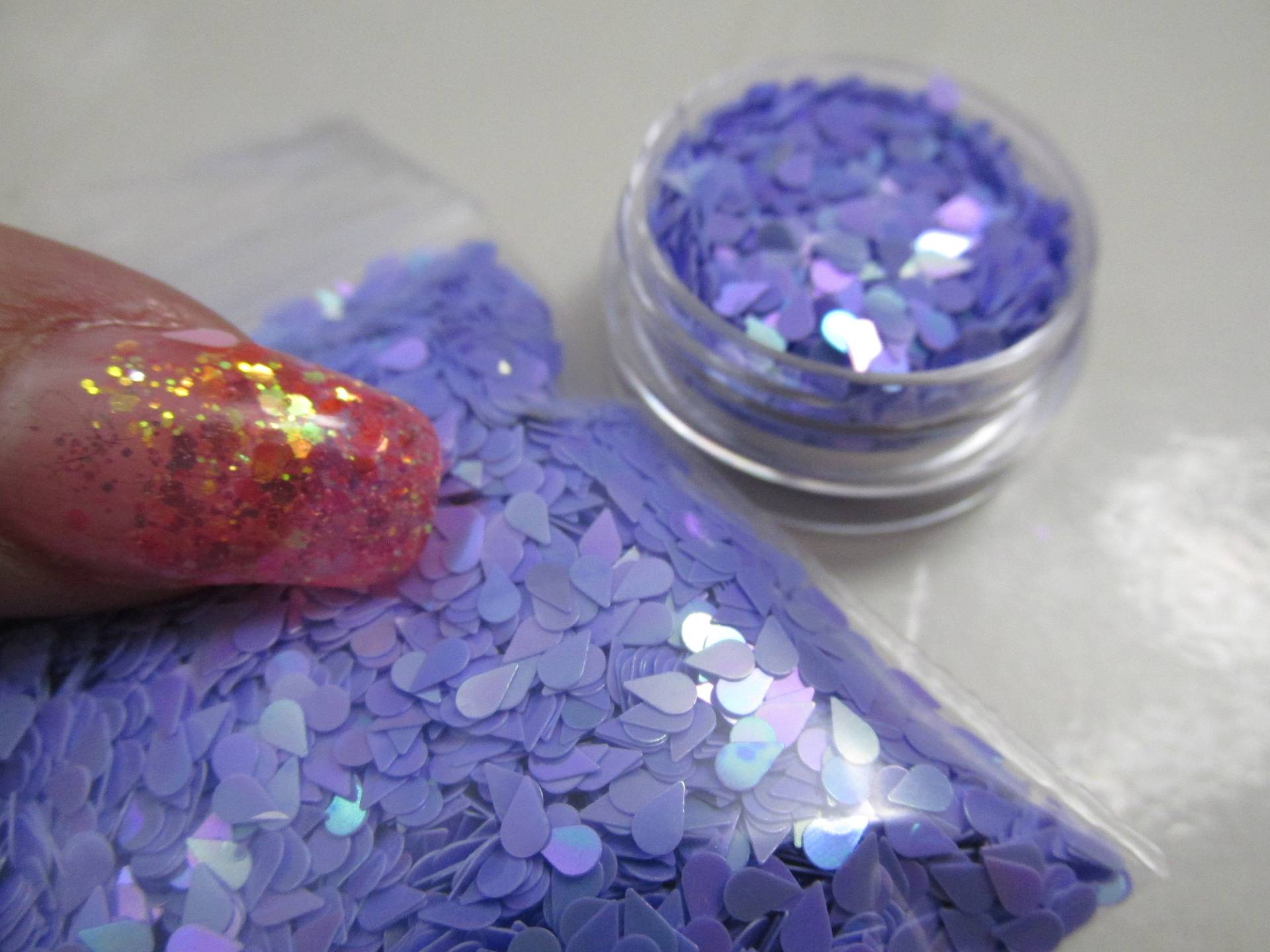 Regentropfen Glitter Form Pailletten Für Nägel Und Bastelarbeiten von Etsy - Made2GlitterCookie