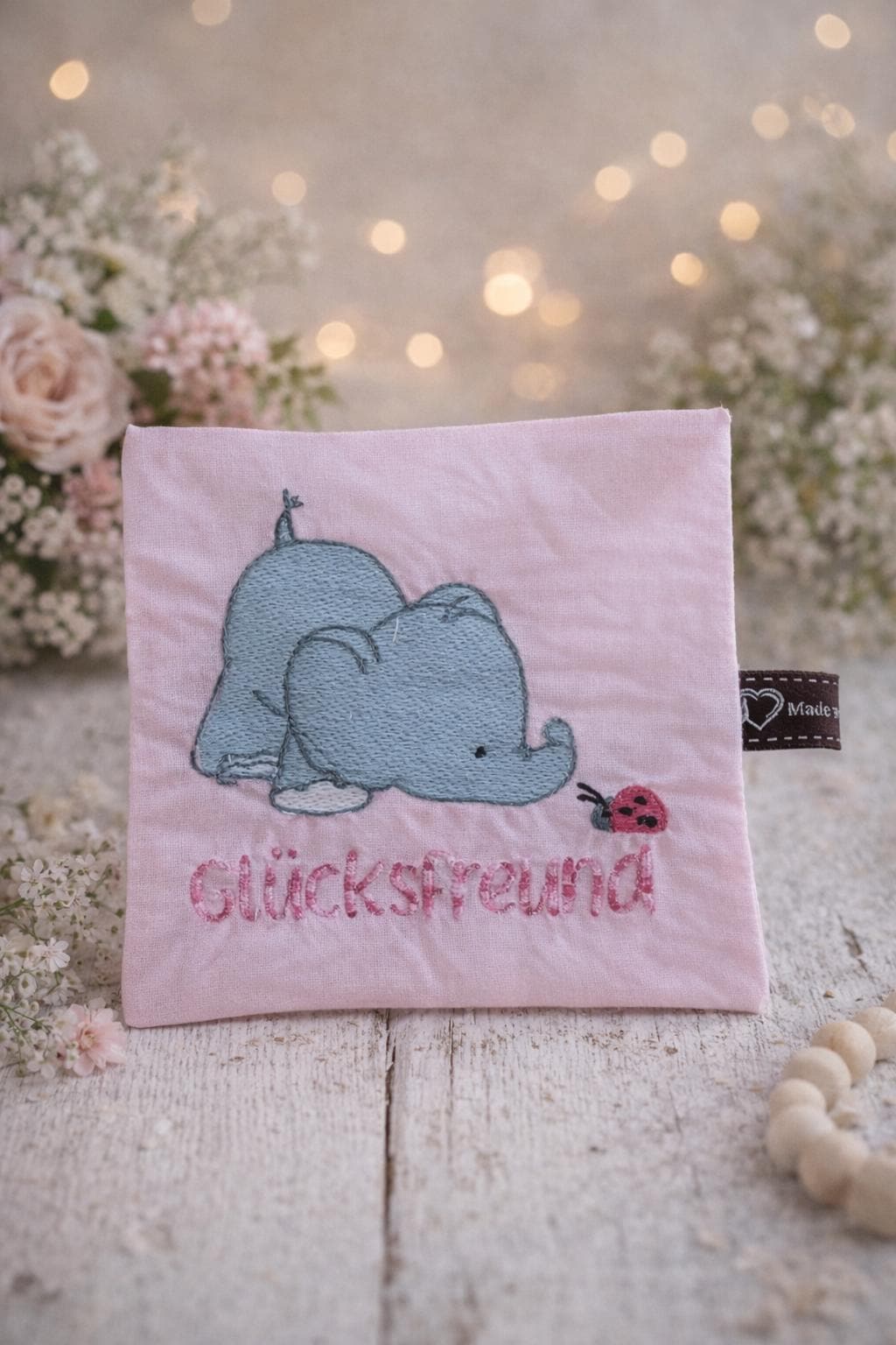 Besticktes Coldpack Elefant - Kühlkissen & Wärmekissen Für Kinder | Handmade von Etsy - MadebyCaRaSchweiz