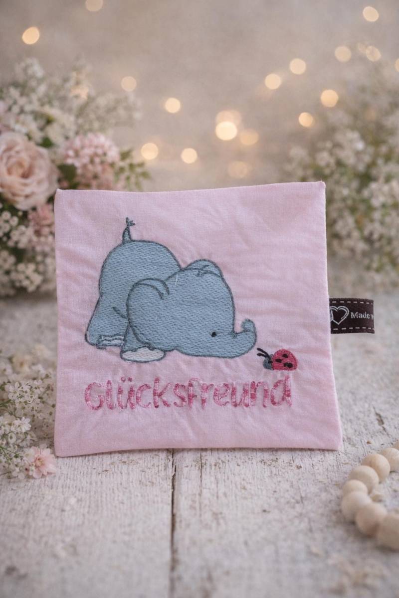 Besticktes Coldpack Elefant - Kühlkissen & Wärmekissen Für Kinder | Handmade von Etsy - MadebyCaRaSchweiz