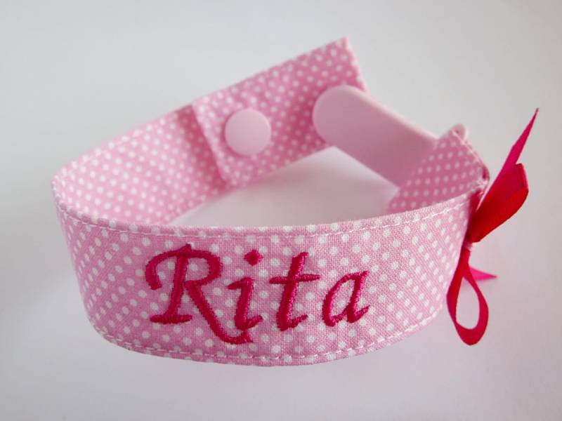 Baby Mädchen Schnullerhalter, Schnullerkette - Mit Personalisiertem Namen von Etsy - MadebyCosturaDinha