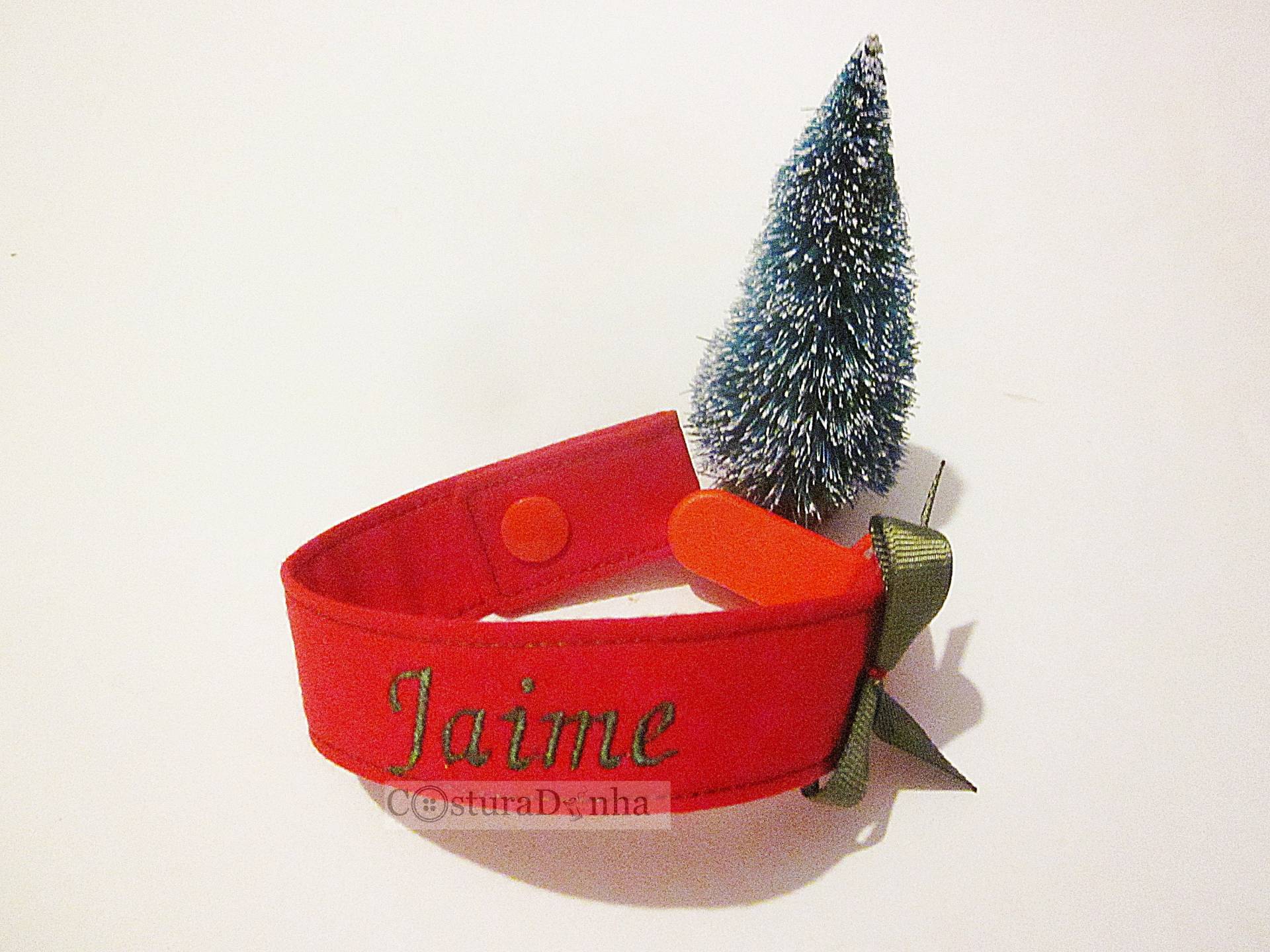 xmas Baby Schnullerhalter, Schnullerclip - Mit Personalisiertem Namen von Etsy - MadebyCosturaDinha
