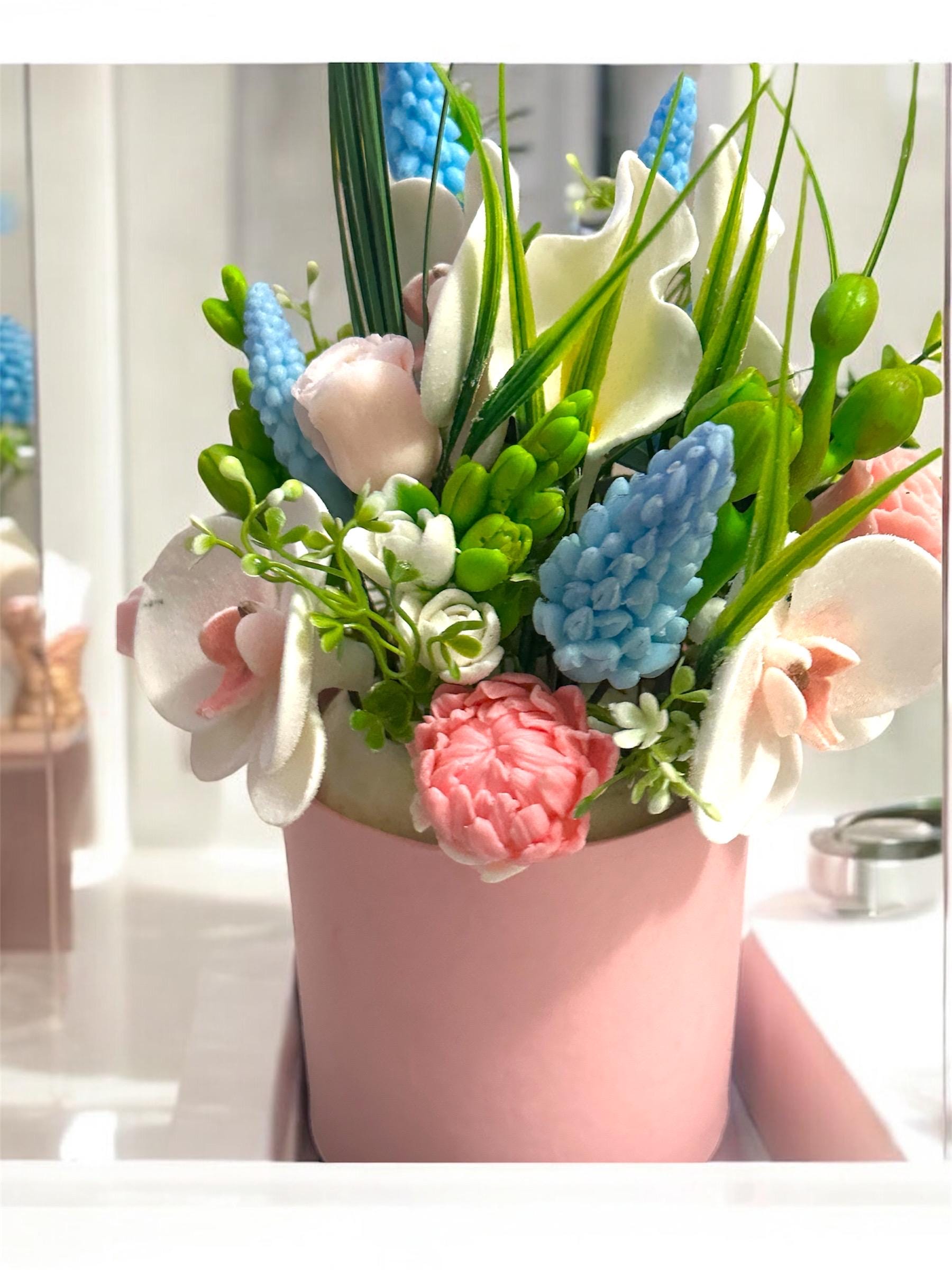 Blumenstrauß Aus Seife, Muttertagsgeschenk, Geburtstagsgeschenk, Dekorative Blumen Für Den Innenraum Fertig Als Geschenk Blumenstrauß Aus Seife, Muttertagsgeschenk, Geburtstagsgeschenk, Dekorative Blumen Für Den Innenraum Fertig Als Geschenk von Etsy - MademoiselleHN