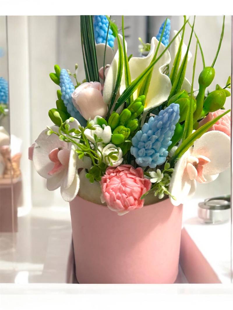 Blumenstrauß Aus Seife, Muttertagsgeschenk, Geburtstagsgeschenk, Dekorative Blumen Für Den Innenraum Fertig Als Geschenk von Etsy - MademoiselleHN