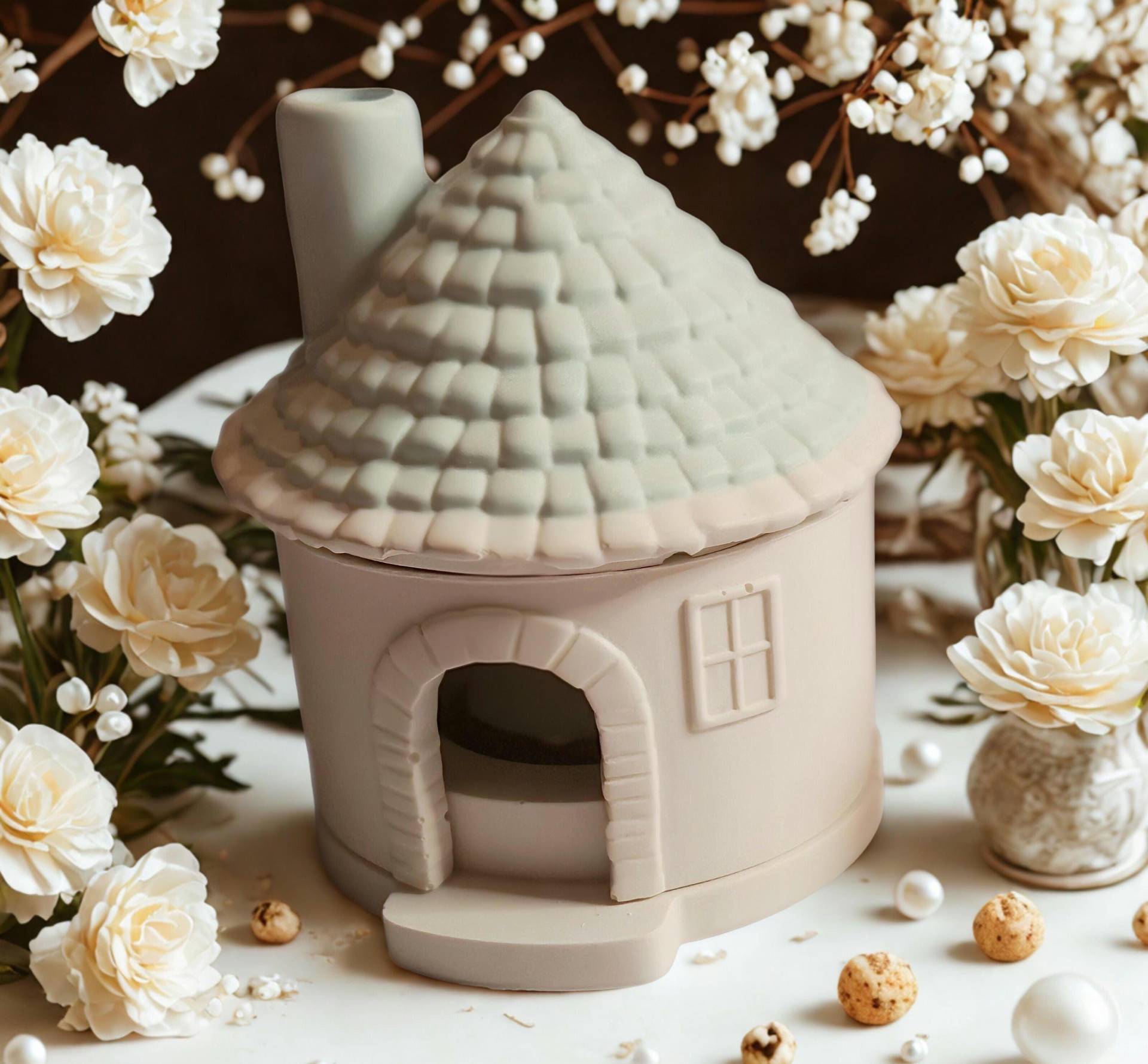 Allrounder Häuschen Teelichthalter - Räuchern Stövchen Alles in Einem Allrounder Häuschen Teelichthalter - Räuchern Stövchen Alles in Einem von Etsy - MagicMemories7