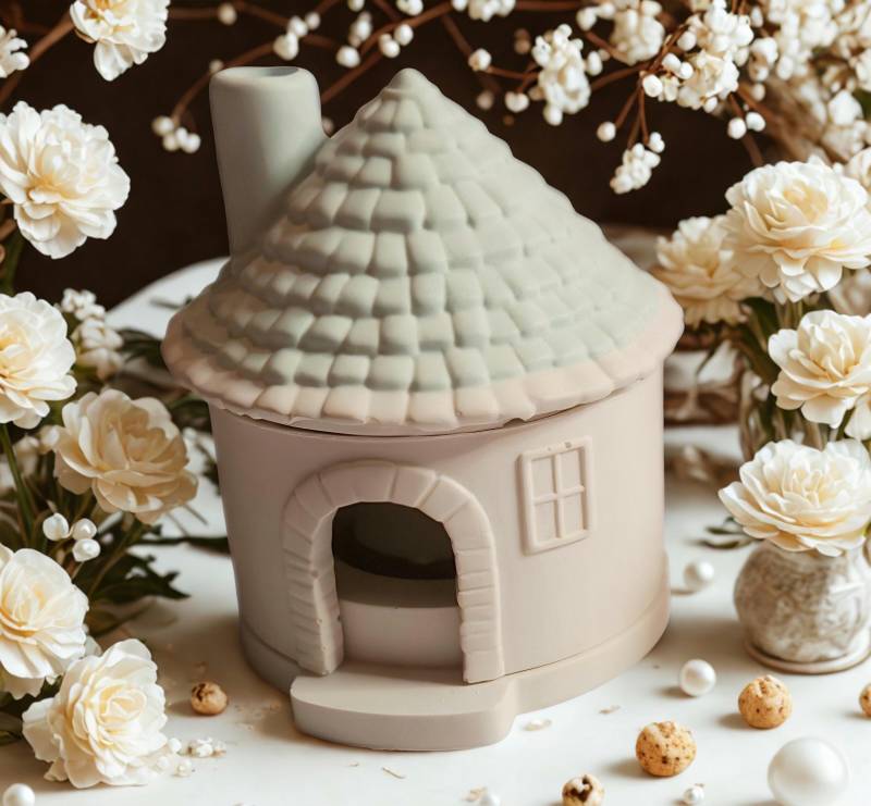 Allrounder Häuschen Teelichthalter - Räuchern Stövchen Alles in Einem Allrounder Häuschen Teelichthalter - Räuchern Stövchen Alles in Einem von Etsy - MagicMemories7