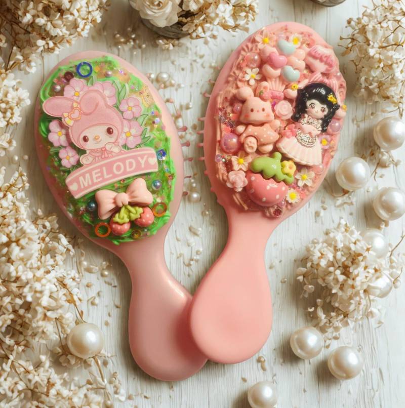 Dekorative Kawaii Bürste - Haarbürste- Accessoires Modisch Ästhetik Dekorative Kawaii Bürste - Haarbürste- Accessoires Modisch Ästhetik von Etsy - MagicMemories7