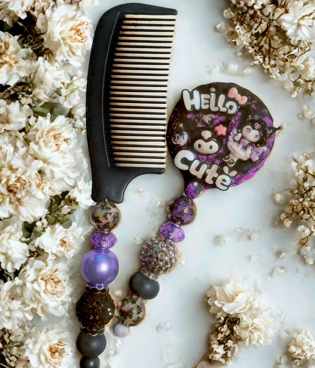 Kawaii Handspiegel Set Mit Kamm -Kawaii Style - Süß Niedliche Figuren Bunt von Etsy - MagicMemories7