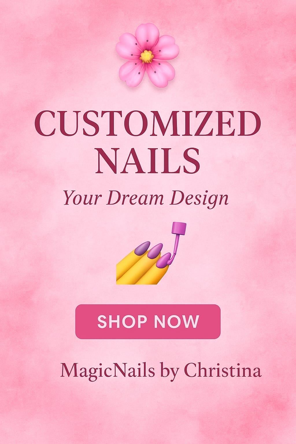 Handgemachte Press-On Nails Individuell | Wunschdesign & Personalisierte Nail Art Ideal Als Geschenk Wiederverwendbar_Einzigartig von Etsy - MagicNailsChristina