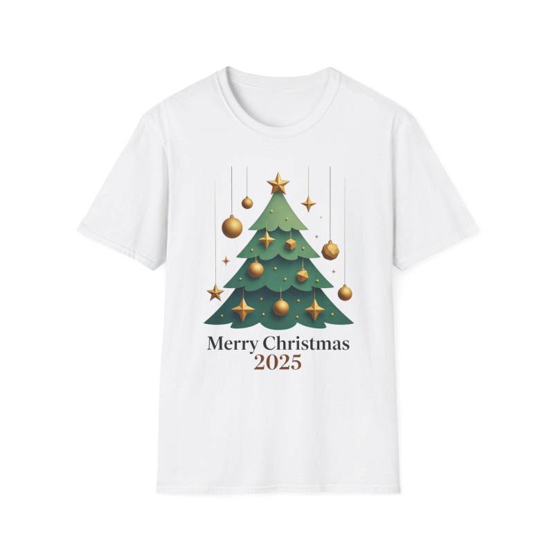 Christmas Tree T-Shirt, Holiday Gift, Unisex Tee, Festive Apparel, Merry 2025 Shirt von Etsy - MagicPromptsShop