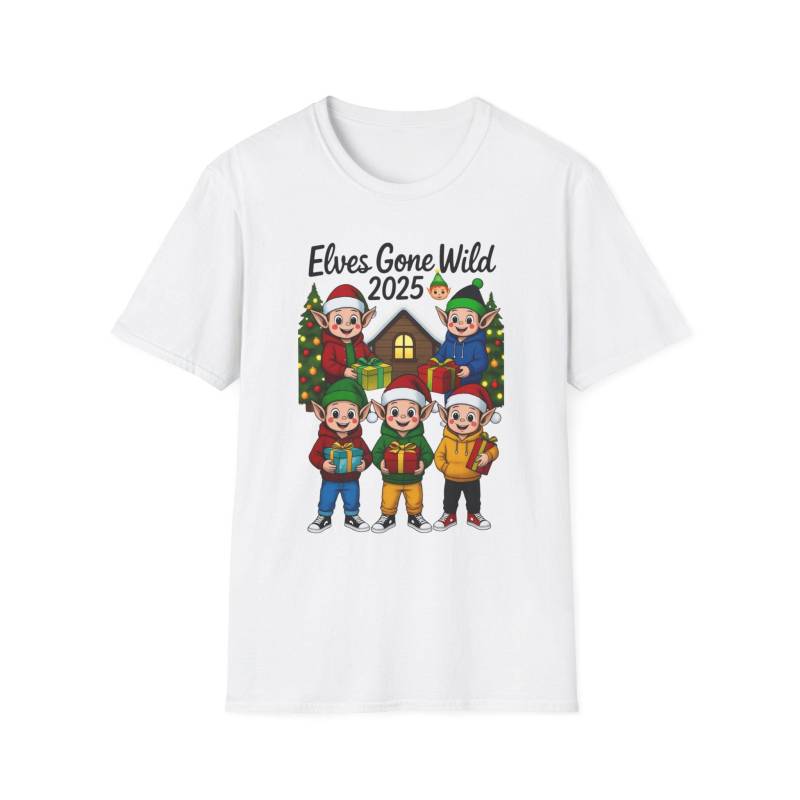 Elves Gone Wild Holiday T-Shirt, Christmas Gift, Funny Tee, Family Gathering Shirt, Unisex T-Shirt Elves Gone Wild Holiday T-Shirt, Christmas Gift, Funny Tee, Family Gathering Shirt, Unisex T-Shirt von Etsy - MagicPromptsShop