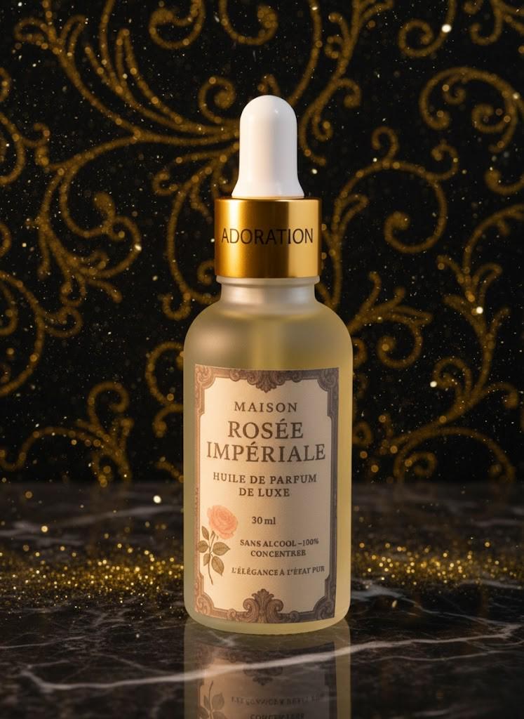 Golden Adoration Luxus-Parfümöl | Blumig Und Fruchtig Maison Rosée Imperiale von Etsy - Maisonroseeimperiale