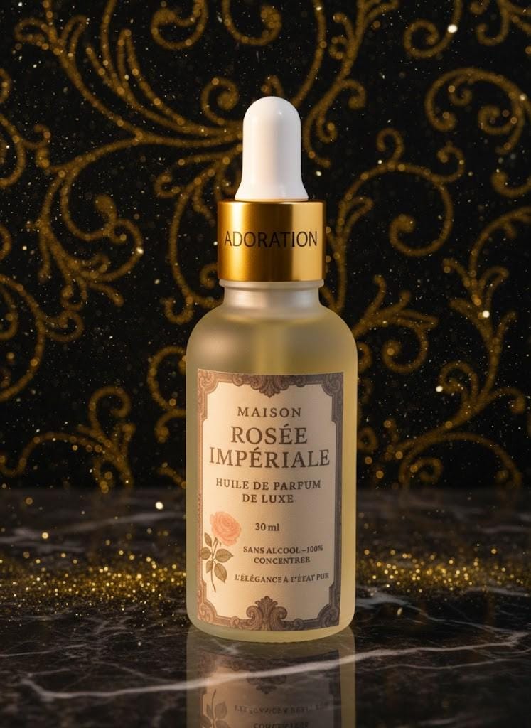 Golden Adoration Luxus-Parfümöl | Blumig Und Fruchtig Maison Rosée Imperiale von Etsy - Maisonroseeimperiale