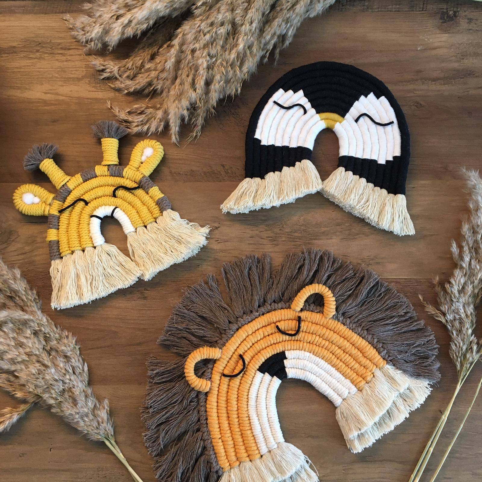 Baby-/Kinderzimmer Makramee Wandschmuck/Deko von Etsy - MakrameGeschenkeCo