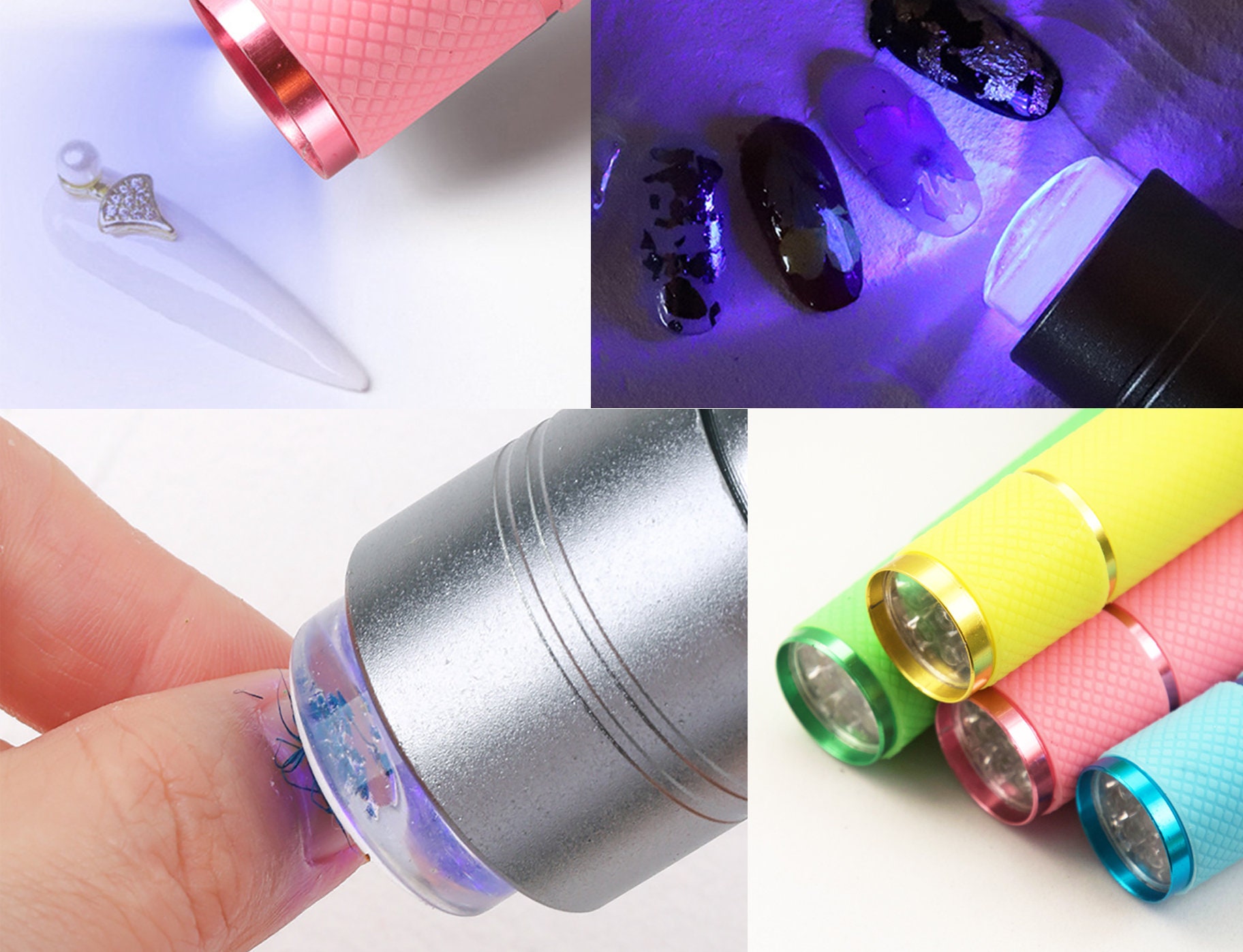 Tragbare Uv-Taschenlampe/Nail Art Trockner Uv Gel Lampe Presser Silikon Nagelpresse Licht Schnelle Nägel Touch-Lieferung von Etsy - Makynail
