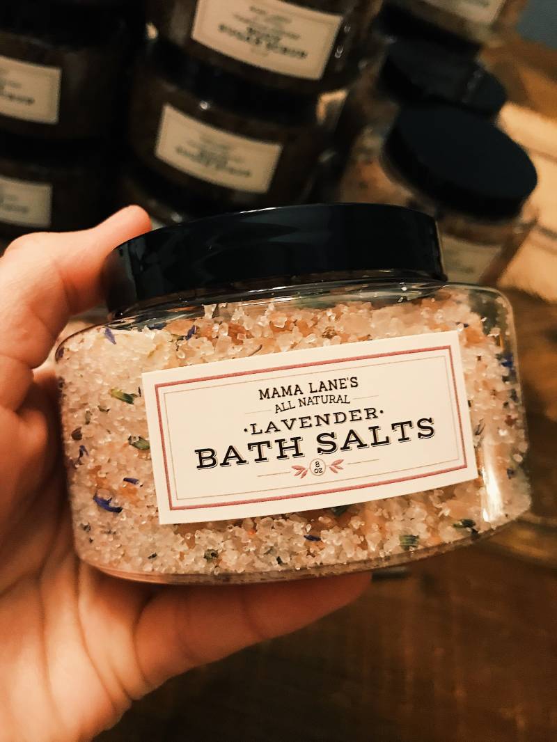 Badesalz von Etsy - MamaLanesAllNatural