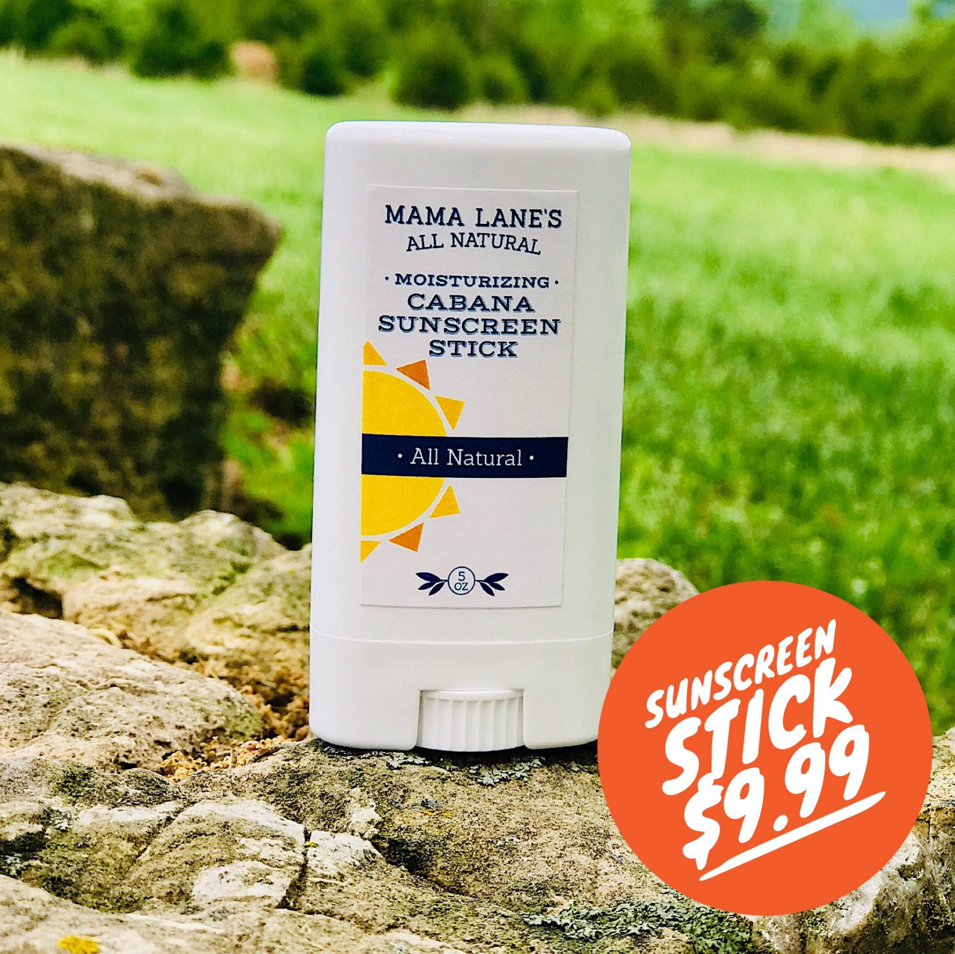 Cabana Face Sunscreen Stick von Etsy - MamaLanesAllNatural